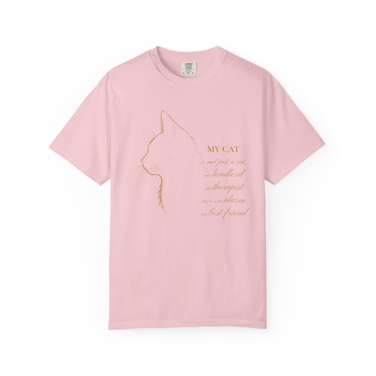 Cat Shirt, My Cat Line Art Portrait Graphic Tee