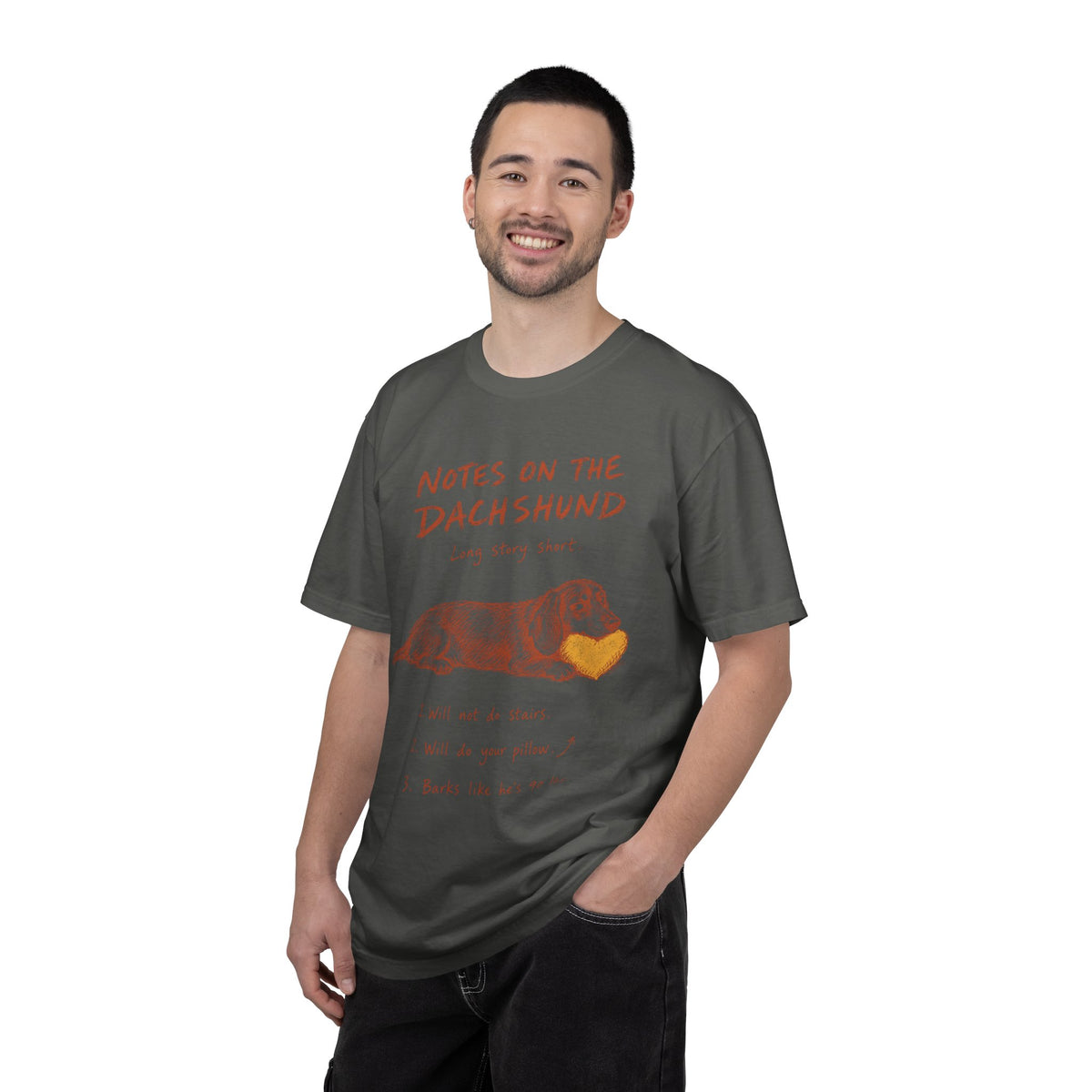 Funny Dachshund Shirt, Notes on the Dachshund Comfort Colors Tee